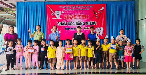 Hội thi Chăm sóc răng miệng năm học 2023-2024