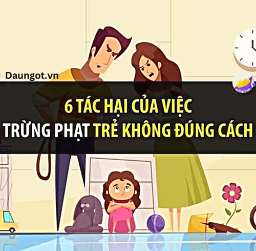 6 tác hại của việc phạt con không đúng cách