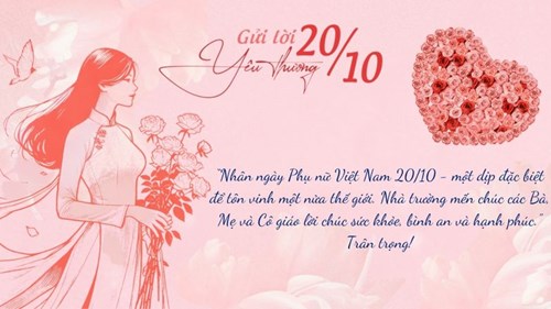 Gửi lời yêu thương 20/10