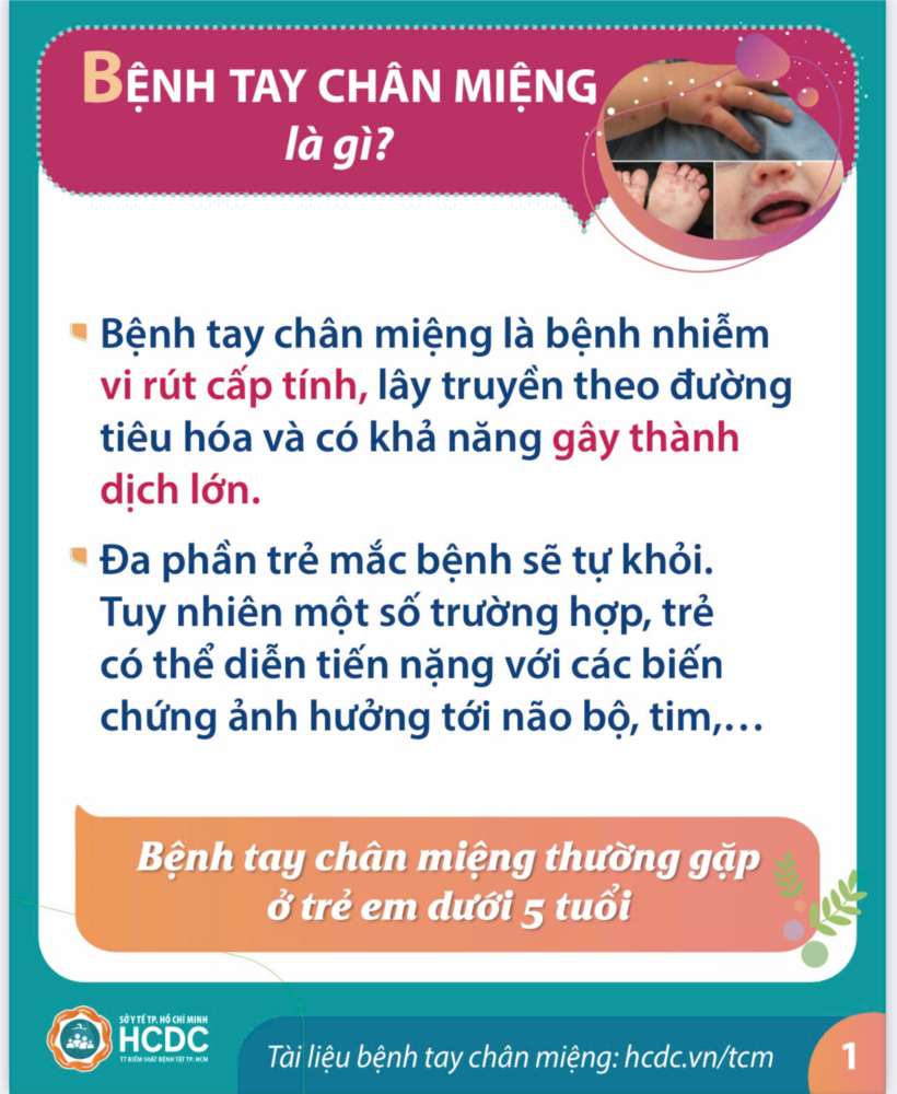 Truyền thông về bệnh tay chân miệng