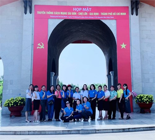 Tham gia họp mặt Khu truyền thống Cách mạng Sài Gòn-Chợ Lớn-Gia Định 14/2/2024 tại Khu Lịch sử truyền thống Cách mạng Sài Gòn - Chợ Lớn - Gia Định - Thành phố Hồ Chí Minh, ấp Phú Hiệp, xã Phú Mỹ Hưng, Huyện Củ Ch