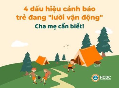 4 dấu hiệu cảnh báo trẻ đang  lười vận động  - Cha mẹ cần biết!