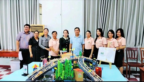 Trường Mầm non Hạnh Thông Tây xuất sắc đạt giải Nhất Hội thi  Ngày hội tái chế, chung tay bảo vệ môi trường .