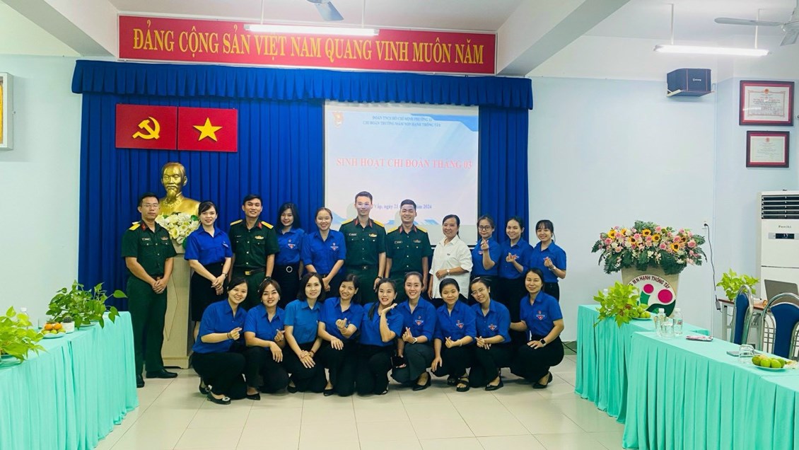 Chi đoàn trường MN Hạnh Thông Tây long trọng tổ chức buổi sinh hoạt chủ điểm tháng 3/2024.