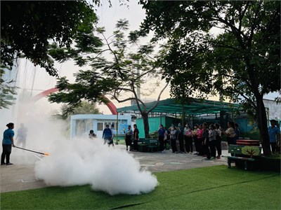Tập huấn PCCC năm học 2023-2024