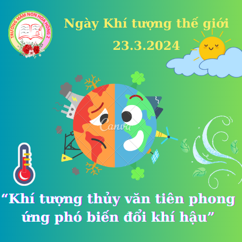 Hưởng ứng Ngày Khí tượng Thế giới 23/3/2024