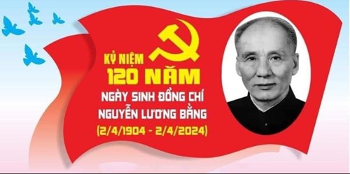 Trường Mầm non Hoa Hồng kỷ niệm 120 năm Ngày sinh đồng chí Nguyễn Lương Bằng