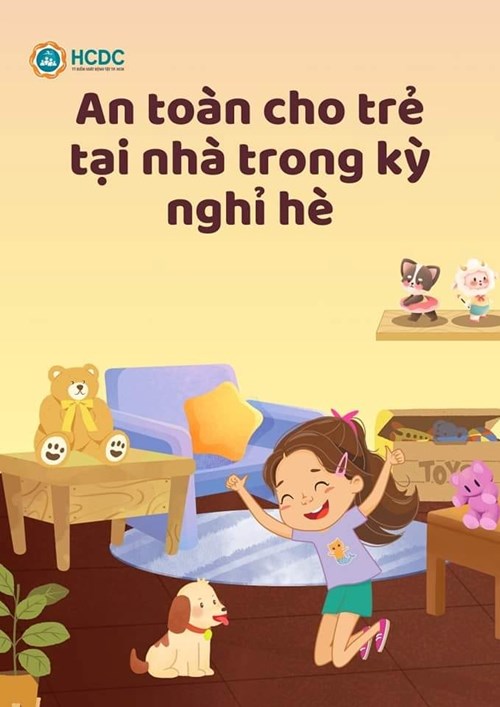 An toàn cho trẻ tại nhà trong kỳ nghỉ hè