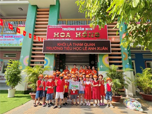 🌹🌹🌹Khối Lá tham quan Trường tiểu học Lê Anh Xuân