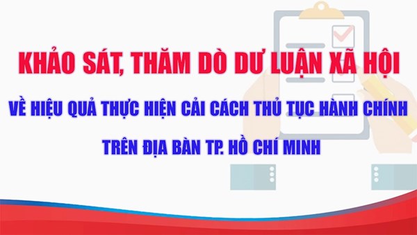 Về hiệu quả thực hiện cải cách thủ tục hành chính trên địa bàn TPHCM