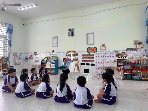 Các hoạt động giáo dục trẻ tháng 11/2024