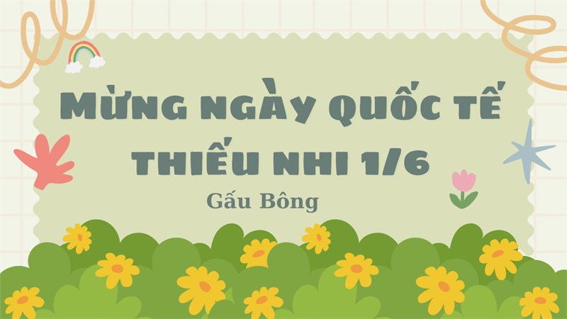 MNHOA MAI Q3_Nhóm Gấu Bông (25-36 tháng) tổ chức tiệc chào mừng ngày quốc tế thiếu nhi năm 2024.