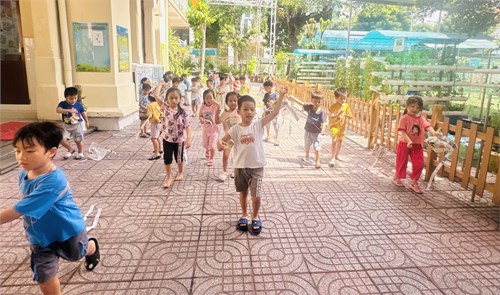 MN Hoa Mai Quận 3 - Cánh diều tuổi thơ của các bé 5T2 mùa hè 2024