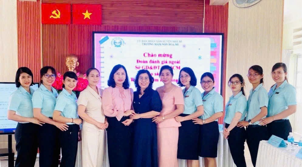 Khảo sát sơ bộ Kiểm định Chất lượng Giáo dục - Chuẩn Quốc gia Trường Mầm non Họa Mi.