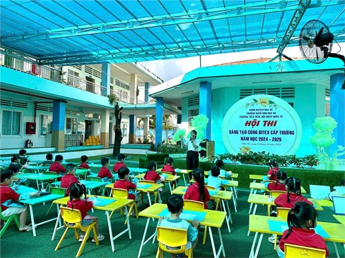 Hội thi     Bé vẽ sáng tạo cùng Bitex cấp trường năm học 2024-2025    