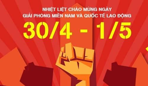 Thông báo V/v nghỉ ngày Chiến thắng (30/4) và Ngày Quốc tế Lao động (01/5) năm 2024