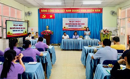 Họp ban đại diện cha mẹ học sinh năm học 2024 - 2025 của trường mầm non hoàng anh 2