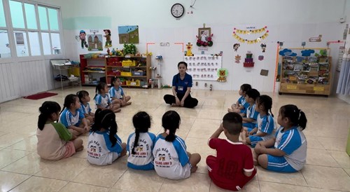 Ngày 22/11/2024.Cô Nguyễn Thị Hồng Hoa Thảo Nguyên thực hiện thao giảng chuyên đề tổ .Hoạt động giáo dục kỹ năng sống. Đề tài :Các con số thông dụng hằng ngày