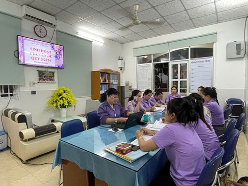 Họp chi bộ ngày 10/09/2024