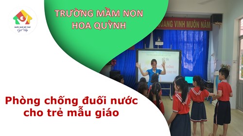Phòng chống đuối nước cho trẻ mẫu giáo