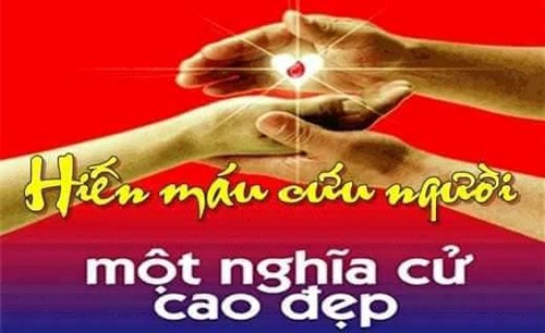 Hiến máu cứu người- Một nghĩa cử cao đẹp