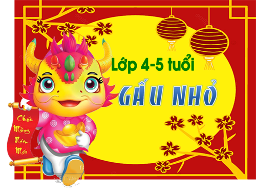 Kế hoạch CSGD tháng 2/2024 - Lớp Gấu nhỏ