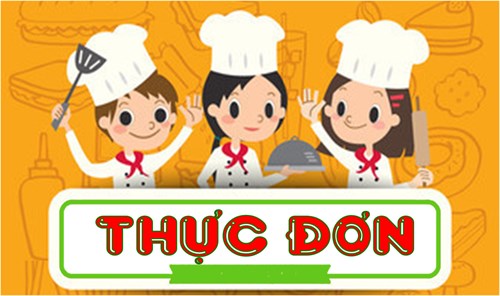 Thực đơn tuần 3 tháng 5