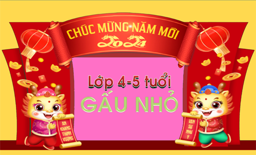 Kế hoạch CSGD tháng 1/2024 - Lớp Gấu nhỏ