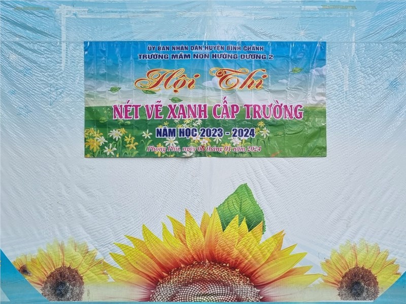 Hội thi  Nét vẽ xanh  cấp trường năm học 2023-2024