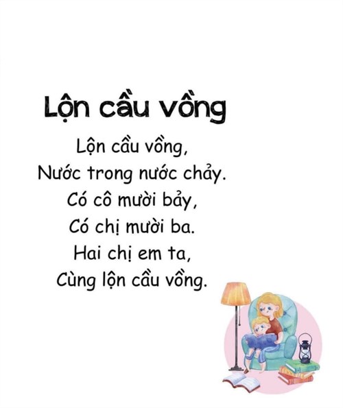 Bài thơ: Lộn cầu vồng