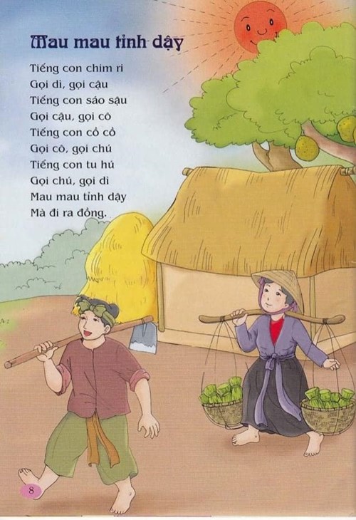 Bài thơ: Mau mau tỉnh dậy
