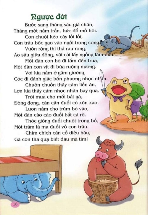 Bài thơ: Ngược đời