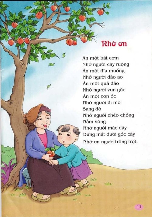 Bài thơ: Nhớ ơn