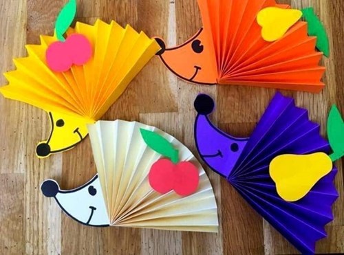 Sáng tạo hình con nhím