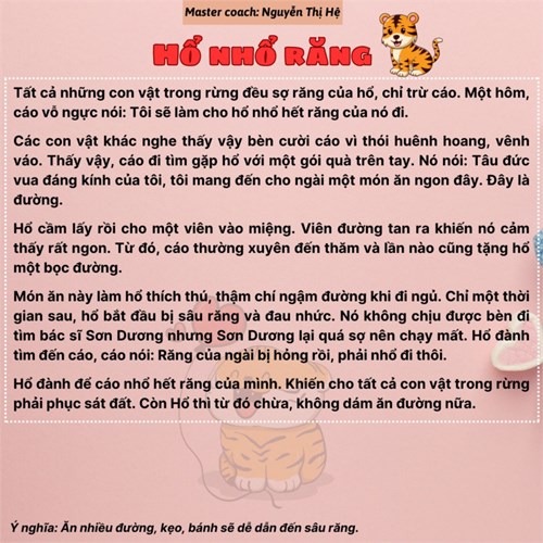 Chuyện vui: Hổ nhổ răng
