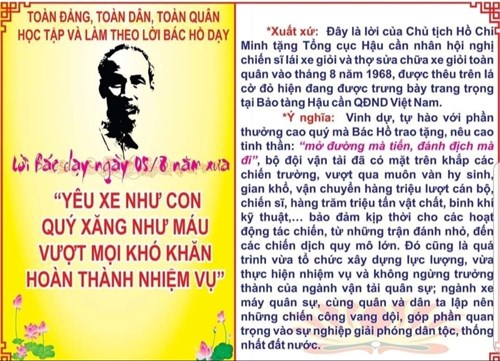 Lời Bác Hồ dạy ngày này năm xưa