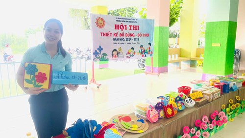 Hội thi:  Thiết kế đồ dùng - đồ chơi năm học 2024-2025 