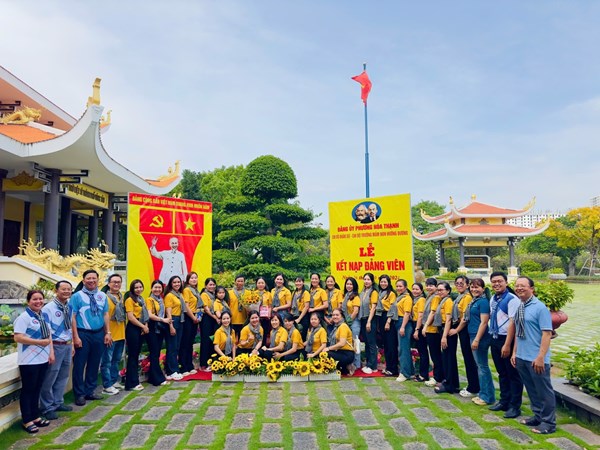 Lễ kết nạp Đảng viên cho quần chúng Huỳnh Thị Thanh Thủy
