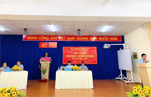 Hội nghị viên chức – người lao động 
 năm học 2024 - 2025