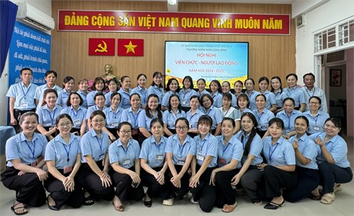Hội nghị viên chức người lao động năm học 2024-2025