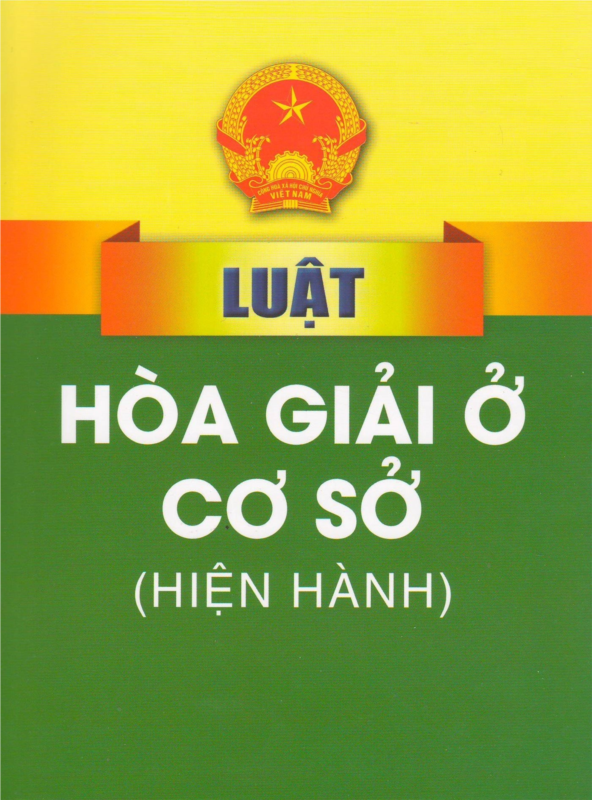 Luật Hòa giải ở cơ sở