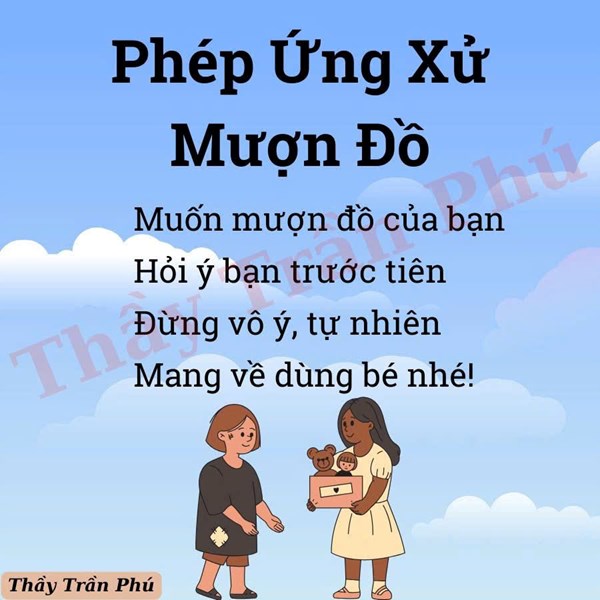 Các bài thơ dạy kĩ năng cho bé