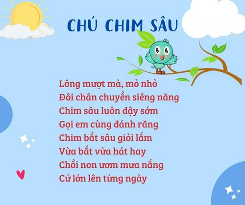 Chú chim sâu