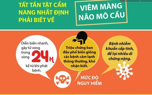 Những điều cần biết về Viêm não mô cầu