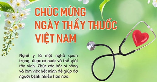 Chúc mừng ngày thầy thuốc việt nam 27-2