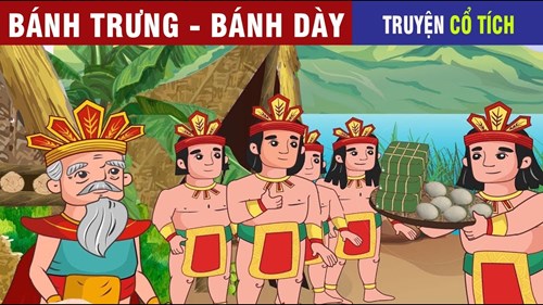 Câu chuyện: Bánh chưng Bánh dày