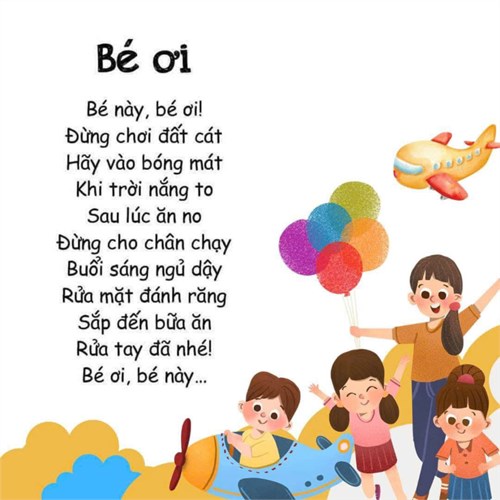 Bài thơ: Bé ơi!