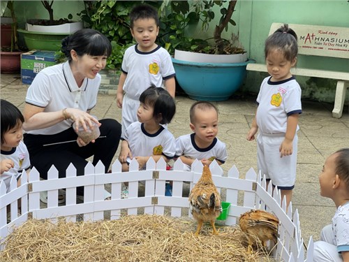 💫 Hoạt động vui chơi ngoài trời của các bé Nhóm 25-36 tháng ( Nhóm 3) 💫
🌟 Mỗi ngày đến trường là một ngày vui 🌟