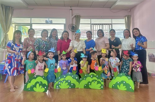 Giáo viên tham gia “hội thi giáo viên dạy mầm non dạy giỏi cấp thành phố” năm học 2023 – 2024
