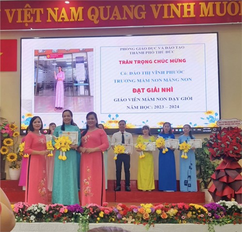 Hội thi “giáo viên dạy giỏi cấp thành phố thủ đức” năm học 2023 – 2024